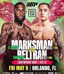 Boxing Match Preview: Corey Marksman (10-0-1, 6 KOs) vs. Tayden Beltran (10-0-1, 5 KOs)