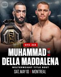 MMA Match Preview: Jack Della Maddalena (17-2, 7 UFC) vs. Belal Muhammad (24-3 1 NC, 15-3 UFC)