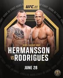 MMA Match Preview: Jack Hermansson (24-8) vs. Gregory Rodrigues (16-6)
