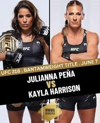MMA Match Preview: Julianna Pena (13-5-0) vs. Kayla Harrison (18-1-0)