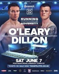 Boxing Match Preview: Pierce O’Leary (16-0-0,9 KOs) vs. Liam Dillon (15-2-1, 3 KOs)