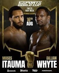 Boxing Match Preview: Moses Itauma (12-0-0, 10 KOs) vs. Dillian Whyte (31-3-0, 21 KOs)