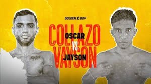 Boxing Match Preview: Oscar Collazo (12-0-0, 9 KOs) vs. Jayson Vayson (14-1-1, 8 KOs)