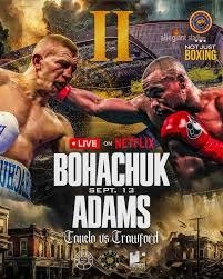 Boxing Match Preview: Serhii Bohachuk (26-2-0, 24 KOs) vs. Brandon Adams (25-4-0, 16 KOs)