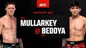 MMA Match Preview: Jamie Mullarkey (17-8) vs. Rolando Bedoya (14-4)