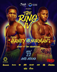 Boxing Match Preview: Devin Haney (32-0-0, 15 KOs) vs. Brian Norman Jr (28-0-0, 22 KOs)