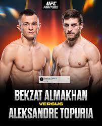 MMA Match Preview: Bekzat Almakhan (12-2) vs. Aleksandre Topuria (6-1)