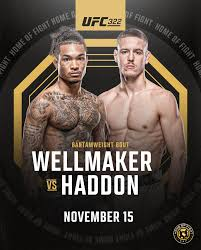 MMA Match Preview: Malcolm Wellmaker (10-0) vs. Cody Haddon (8-1)