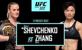 MMA Match Preview: (Title Fight) Valentina Shevchenko (25-4-1) vs. Zhang Weili (26-3)