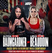 Boxing Match Preview: Alycia Baumgardner (16-1-0, 7 KOs) vs. Leila Beaudoin (13-1-0, 2 KOs)