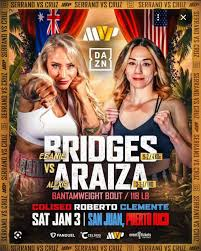 Boxing Match Preview: Ebanie Bridges (9-2-0, 4 KOs) vs. Alexis Araiza Mones (3-2-1, 1 KO)
