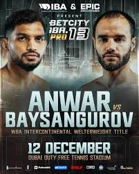 Boxing Match Preview: Faizan Anwar (20-0-0, 9 KOs) vs. Khuseyn Baysangurov (25-1-0, 20 KOs)