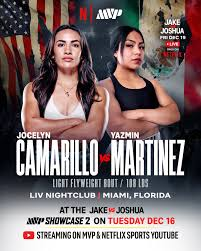 Boxing Match Preview: Jocelyn Camarillo (5-0-0, 0 KOs) vs. Yazmin Martinez Jimenez (3-2-2, 1 KO)