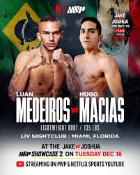 Boxing Match Preview: Luan Vinicius Almeida Medeiros (6-0-0, 4 KOs) vs. Hugo Macias (7-1-1, 5 KOs)
