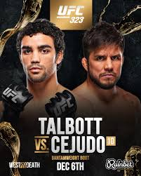 MMA Match Preview: Henry Cejudo (16-5) vs. Payton Talbott (10-1)