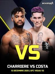 MMA Match Preview: Morgan Charriere (20-10-1) vs. Melquizael Costa (14-1)