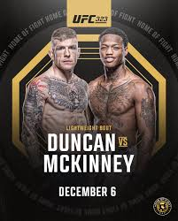MMA Match Preview: Terrance McKinney (17-7) vs. Chris Duncan (14-2)