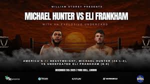 Boxing Match Preview: Michael Hunter (24-1-2, 17 KOs) vs Eli Frankham (3-0-0, 0 KOs)