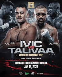 Boxing Match Preview: Liam Talivaa (7-1-0, 3 KOs) vs. Stevan Ivic (7-0-1, 2 KOs)