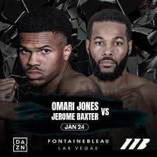 Boxing Match Preview: Omari Jones (4-0-0, 4 KOs) vs. Jerome Baxter (7-0-0, 3 KOs)