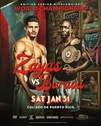 Boxing Match Preview: Xander Zayas (22-0-0, 13 KOs) vs. Abass Baraou (17-1-0, 9 KOs)
