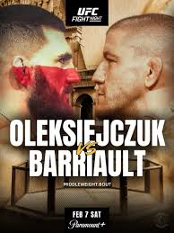 UFC Vegas 113 MMA Match Preview: Michal Oleksiejczuk (21-9-0, 1 NC) vs. Marc-Andre Barriault (17-10-0, 1 NC)