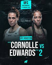 UFC Houston MMA Match Preview: Nora Cornolle (9-3-0) vs. Joselyne Edwards 2 (16-6-0)