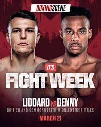 Boxing Match Preview: George Liddard (13-0-0, 8 KOs) vs. Tyler Denny (21-3-3, 1 KO)