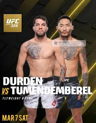 UFC 326 MMA Match Preview: Cody Durden (17-9-1) vs. Nyamjargal Tumendemberel (9-1-0)