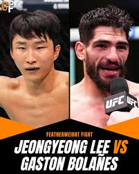 UFC 326 MMA Match Preview: JeongYeong Lee (11-3-0) vs. Gaston Bolanos (8-5-0)