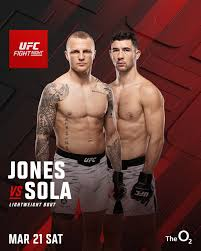 UFC London MMA Match Preview: Mason Jones (17-2-0, 1 NC) vs. Axel Sola (11-0-1)