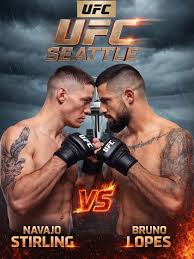 UFC Seattle MMA Match Preview: Navajo Stirling (8-0-0) vs. Bruno Lopes (14-2-0)
