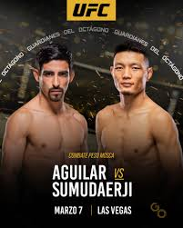 UFC 326 MMA Match Preview: Sumudaerji (18-7-0) vs. Jesus Aguilar (12-3-0)